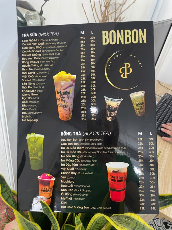 In Menu Nhựa PVC A4 Bền Đẹp, Chống Nước