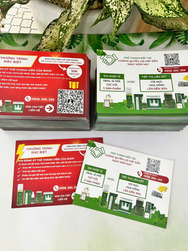 Tờ rơi in nhanh lấy liền