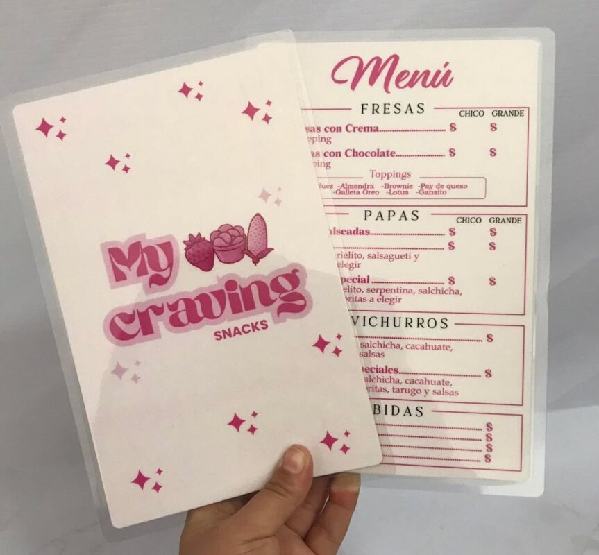 Menu ép plastic