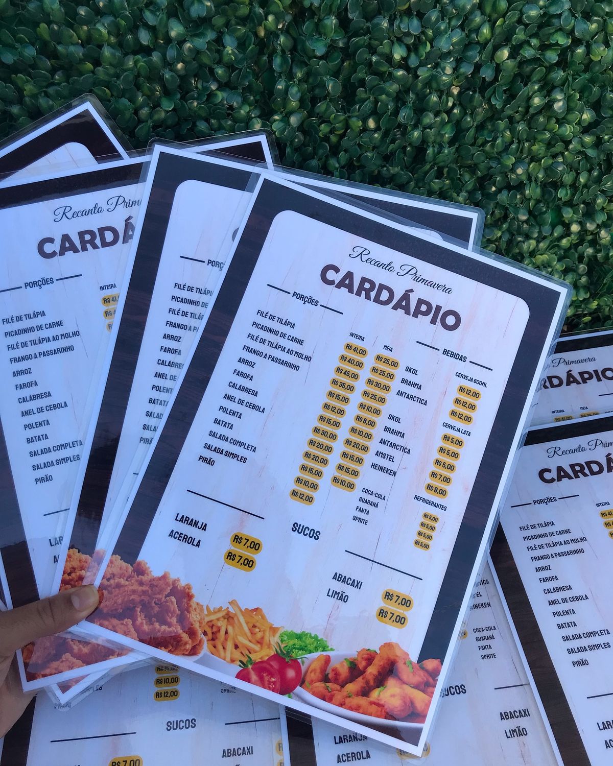 In Menu ép plastic - Ảnh 5