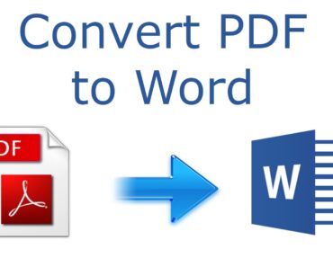 Mở tệp PDF trong Word