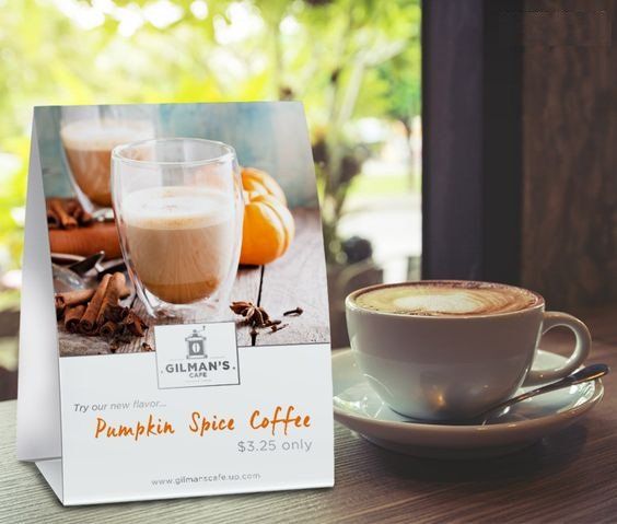 Kích thước và Quy cách chuẩn của Table Tents