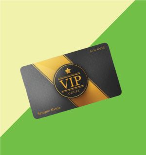 In thẻ thành viên Vip Card