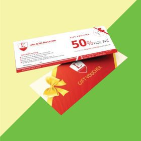 In Voucher giấy C300 gsm